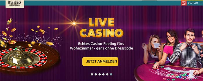 DrückGlück Live Casino