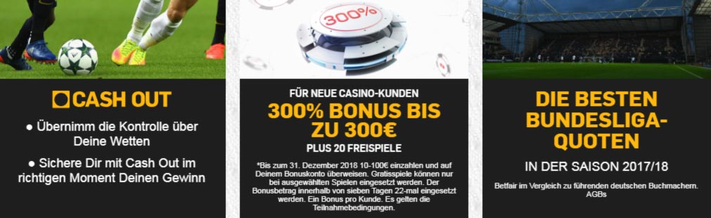 Betfair Bonus 100 €